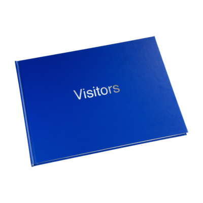 Visitor Book - Blue