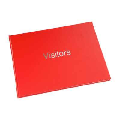 Visitor Book - Red