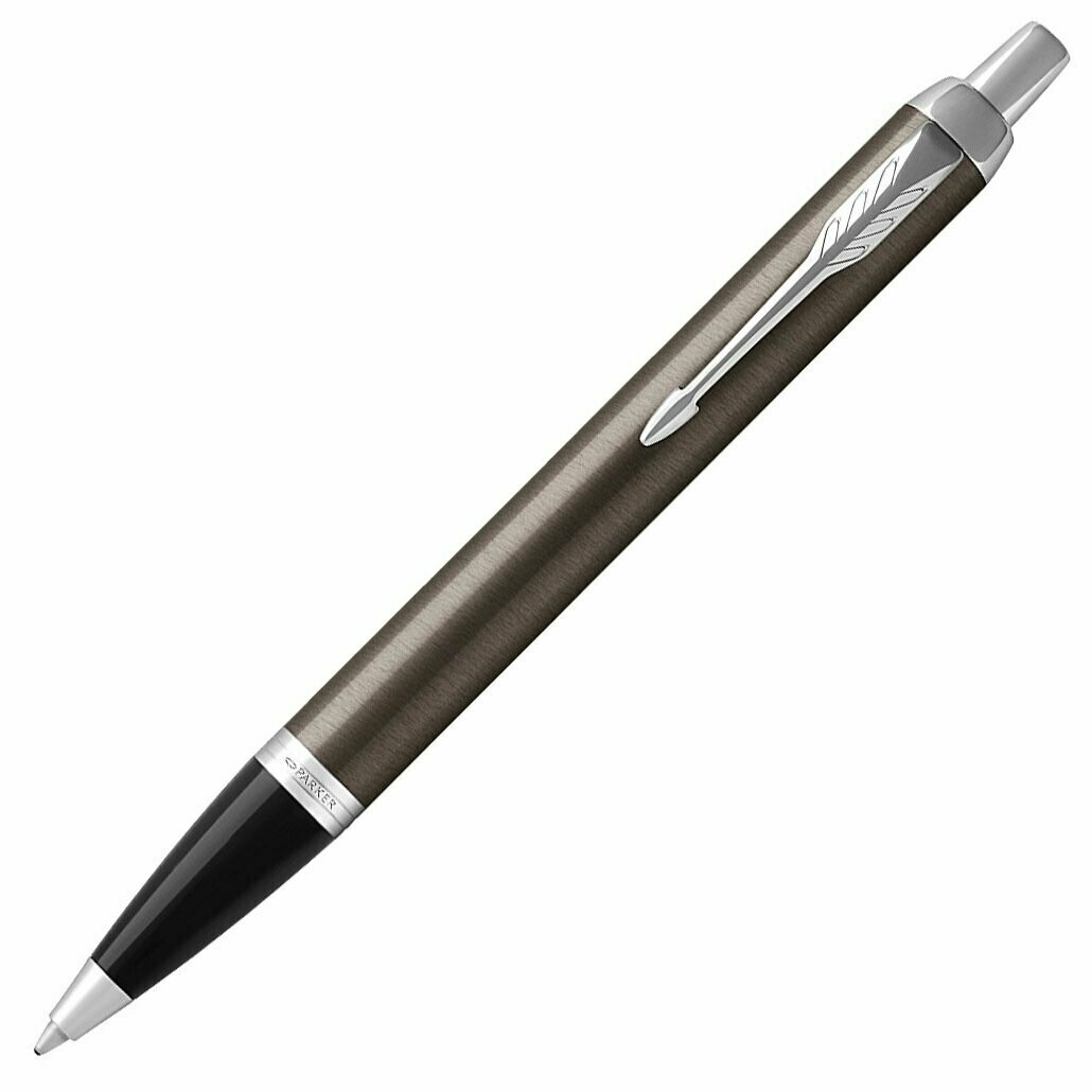 Parker IM Ballpoint Pen - Dark Espresso with Chrome Trim Finish