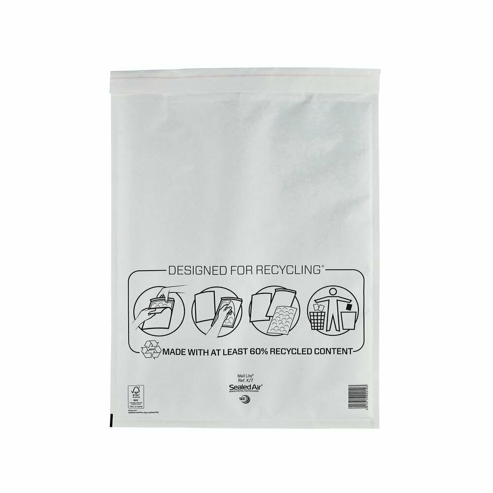 Individual Bubble Lined Envelopes - Various Sizes