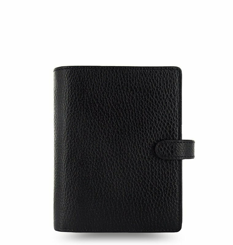 Filofax Finsbury Black Pocket Organiser