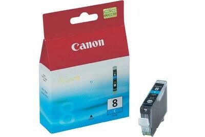 Genuine Canon 8 Cyan Ink Cartridge