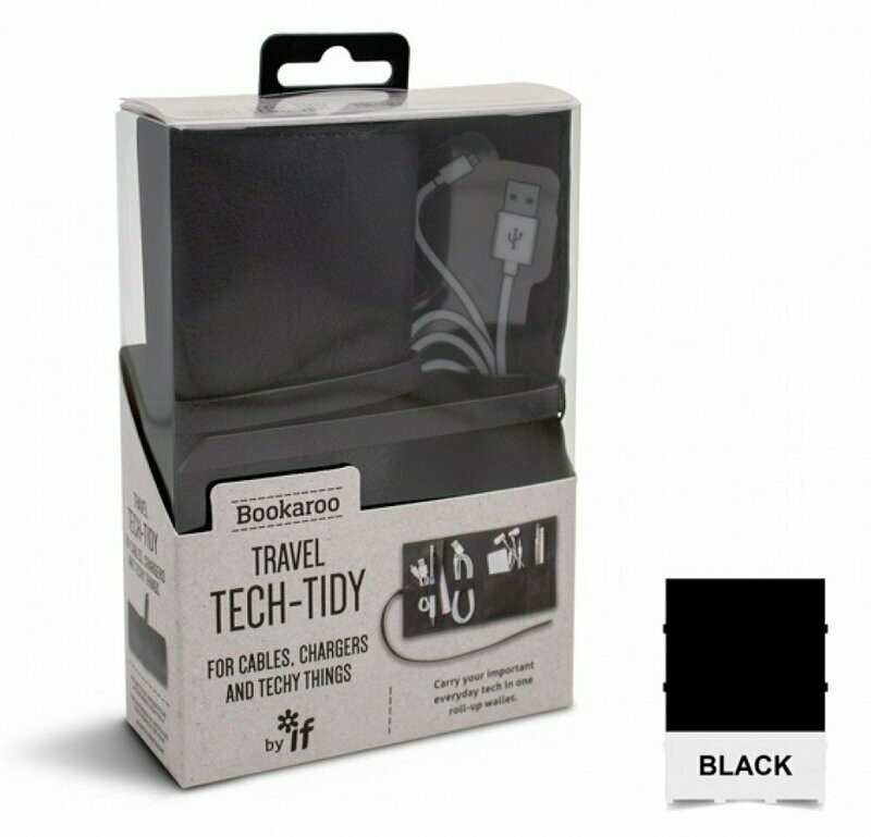 Bookaroo Travel Tech-Tidy - Black