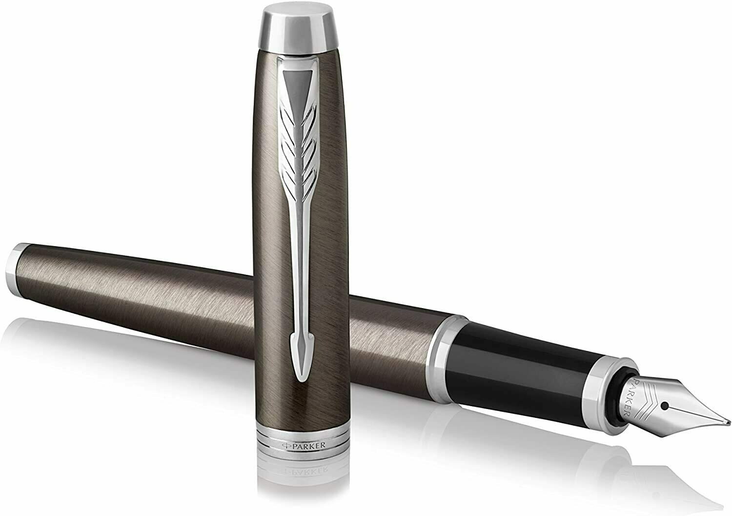 Parker IM Fountain Pen – Dark Espresso with Chrome Trim Finish