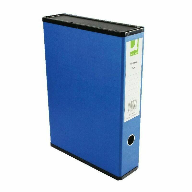 75mm Foolscap Box File - various colours