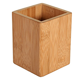 OSCO Bamboo Square Pen Pot