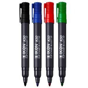Assorted Flipchart Markers (pack of 4)