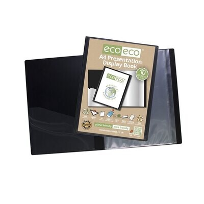 eco eco A4 and A3 Presentation Display Book – Various sizes