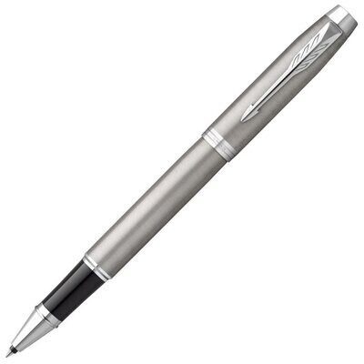 Parker IM Rollerball Pen - Steel with Chrome Trim Finish