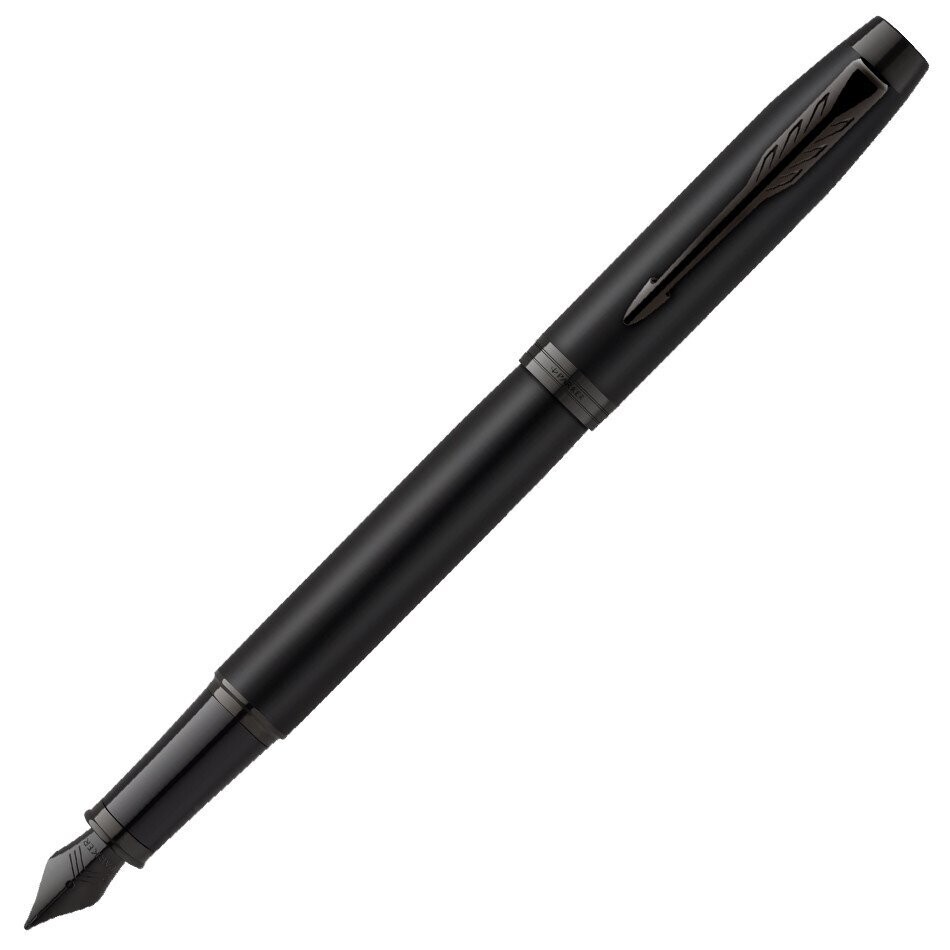 Parker IM Fountain Pen – Matte Black with Black Trim Finish