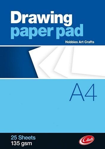 A4 and A3 Drawing Paper Pad
