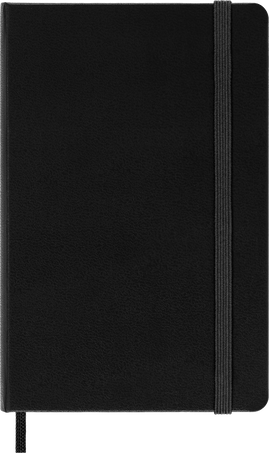 Moleskine Pocket Black Hardcover Squared Notebook