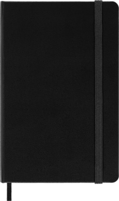 Moleskine Pocket Black Hardcover Squared Notebook