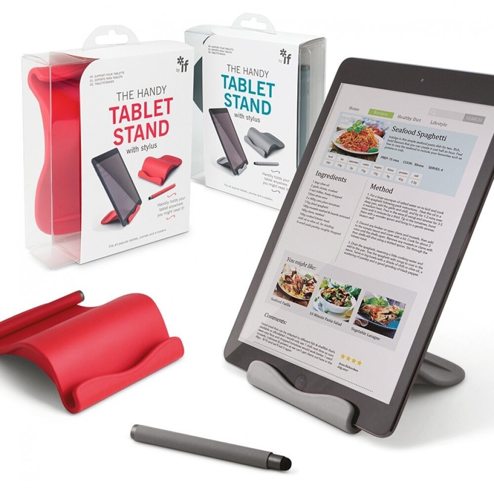 The Handy Tablet Stand - Red