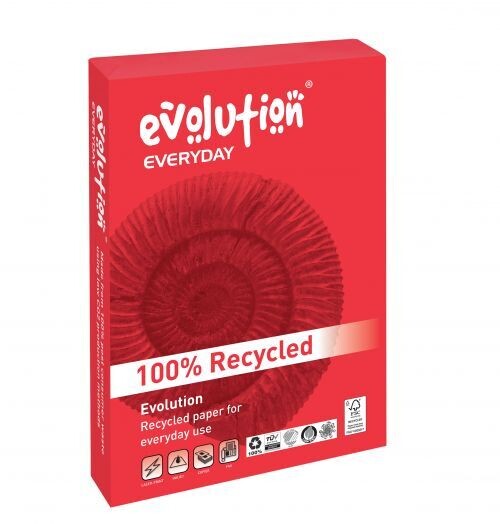 White A4 Recycled Copier Paper Ream 80gsm (500 sheets)