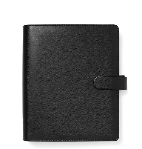 Filofax Saffiano Black A5 Organiser