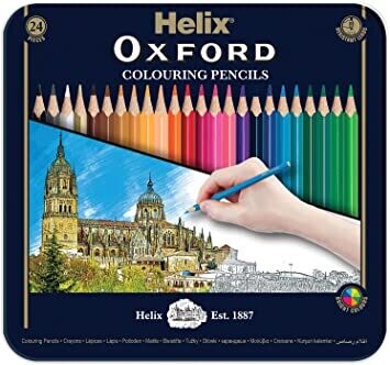 Helix Oxford colouring pencils (pack of 24)