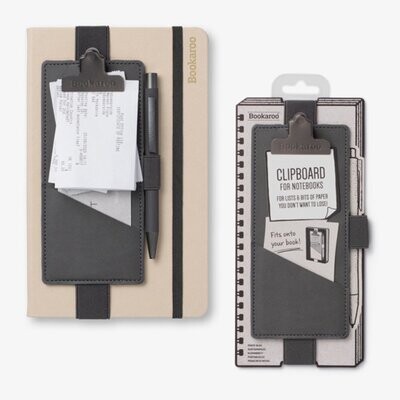 Bookaroo Clipboard for Notebooks - Grey