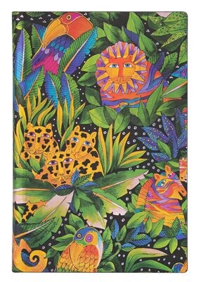 Paperblanks Flexis Softcover Mini Lined Notebook - Jungle Song
