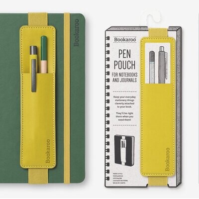 Bookaroo Pen Pouch - Chartreuse