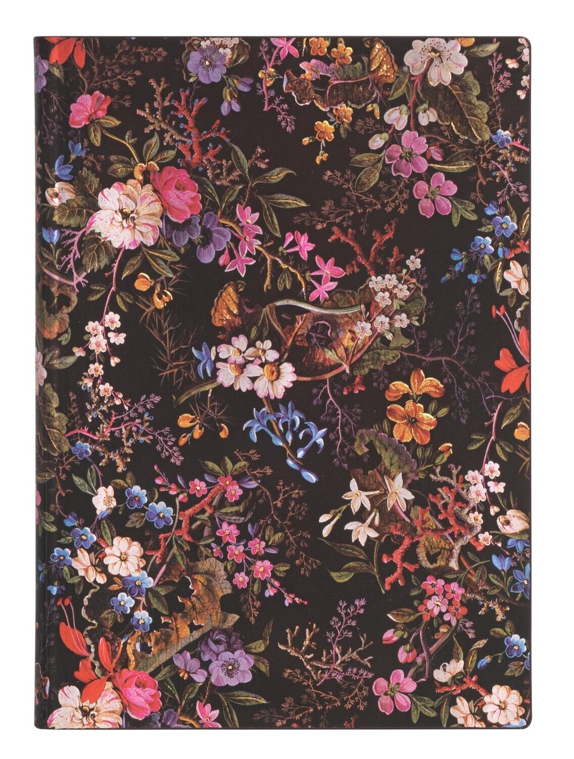 Paperblanks Flexis Softcover Midi Lined Notebook - Floralia