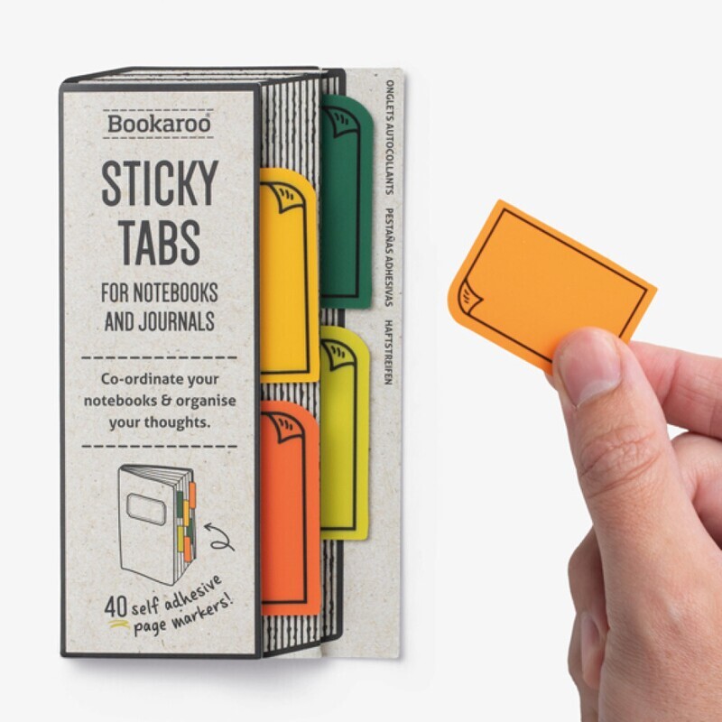 Bookaroo Sticky Tabs - Green