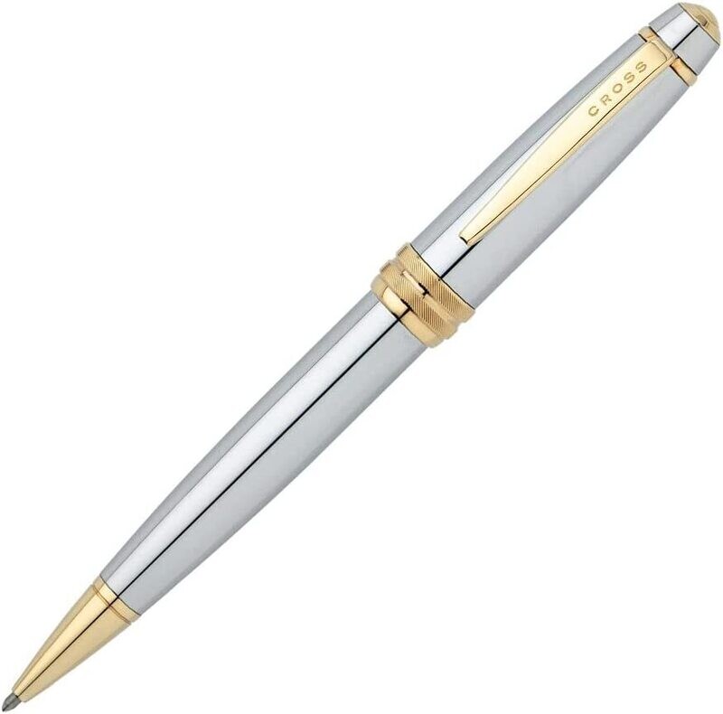 ​Cross Bailey Medalist Chrome and Gold Ballpoint Pen