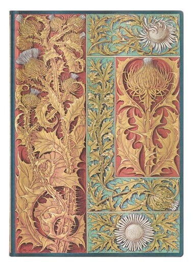 Paperblanks Flexis Softcover Ultra Unlined Notebook - Wild Thistle