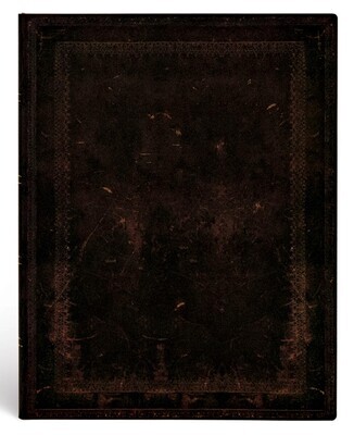 Paperblanks Flexis Softcover Mini Unlined Notebook - Black Moroccan Bold