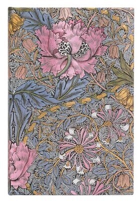 Paperblanks Mini Lined Notebook - Pink Honeysuckle