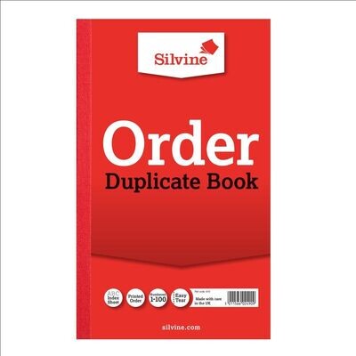 Silvine Duplicate Order Book