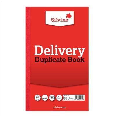Silvine Duplicate Delivery Book