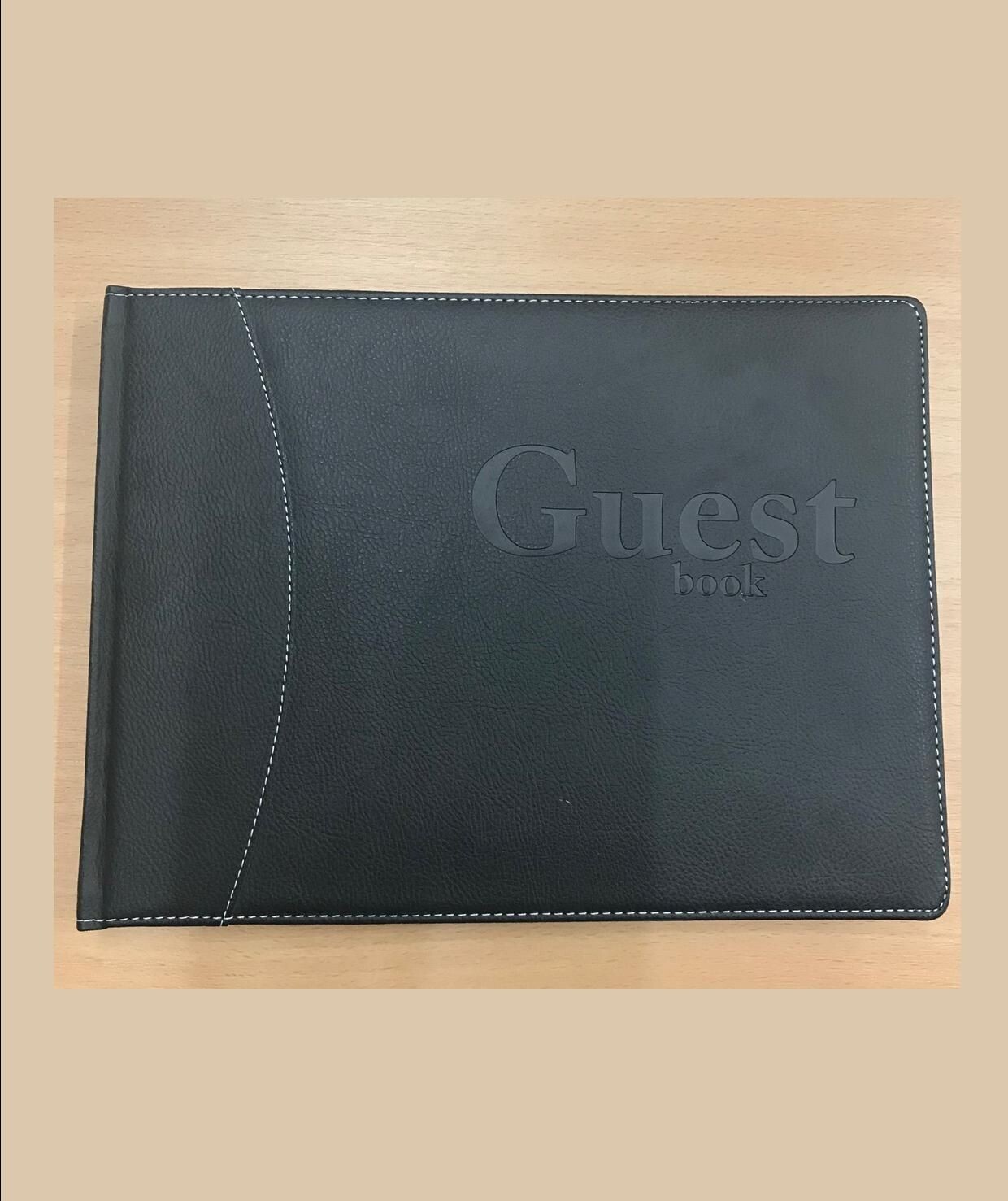 Guest Book - Black