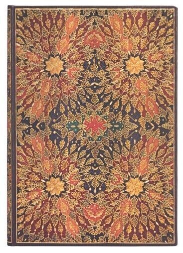Paperblanks Mini Unlined Notebook - Fire Flowers