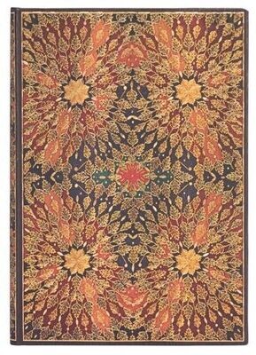 Paperblanks Mini Unlined Notebook - Fire Flowers