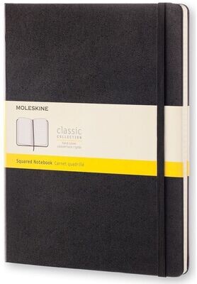 Moleskine Extra Large Black Hardcover Square Notebook