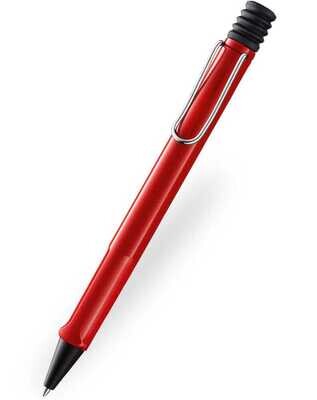 Lamy safari red ballpoint pen