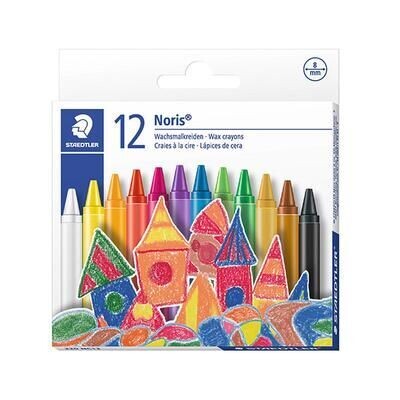Staedtler wax crayons (pack of 12)