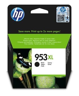 Genuine HP 953XL High Capacity Black Ink Cartridge (L0S70AE)
