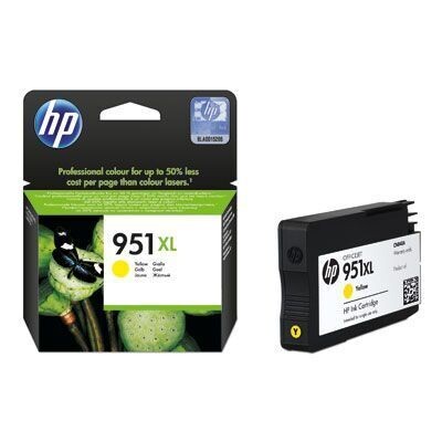Genuine HP 951XL High Capacity Yellow Ink Cartridge (CN048AE)