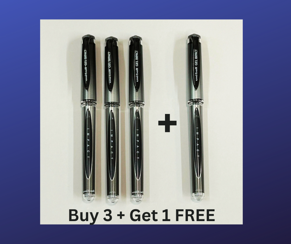 Uniball Gel Impact UM-153S OFFER BUY 3 GET 1 FREE