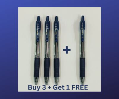 Pilot G2 0.7mm Retractable Rollerball - OFFER BUY 3 GET 1 FREE