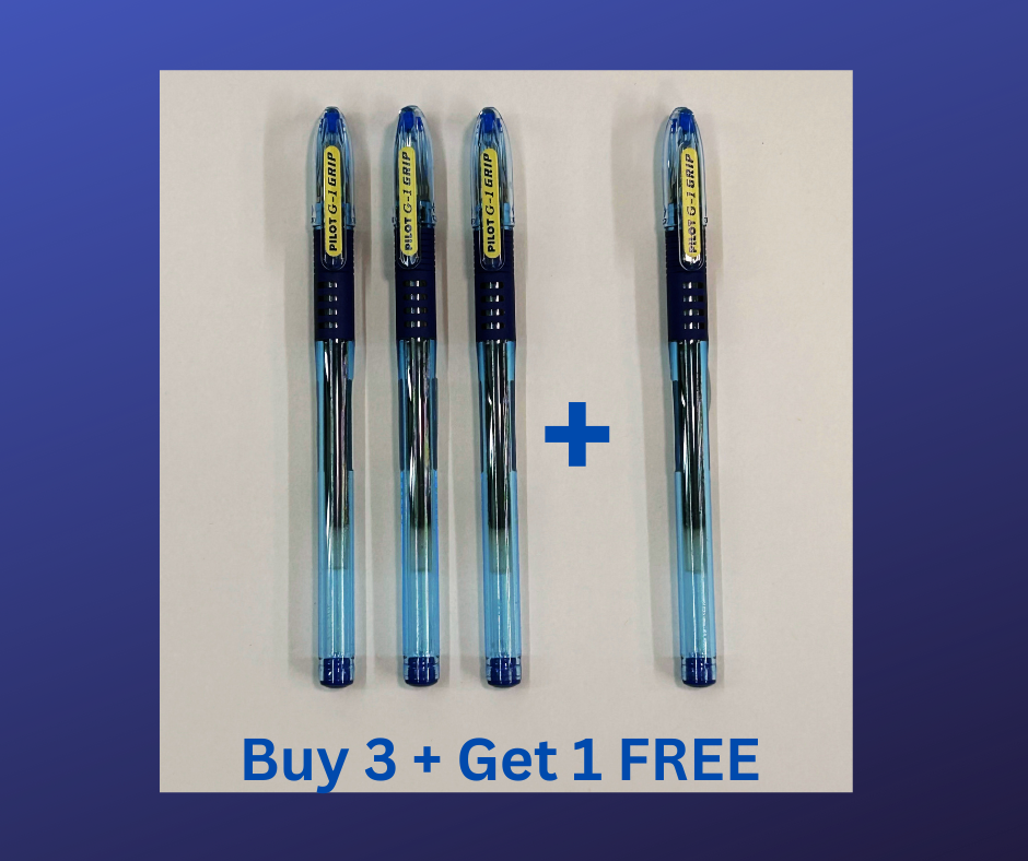 Pilot G-1 Grip (Comfort) Rollerball - OFFER BUY 3 GET 1 FREE