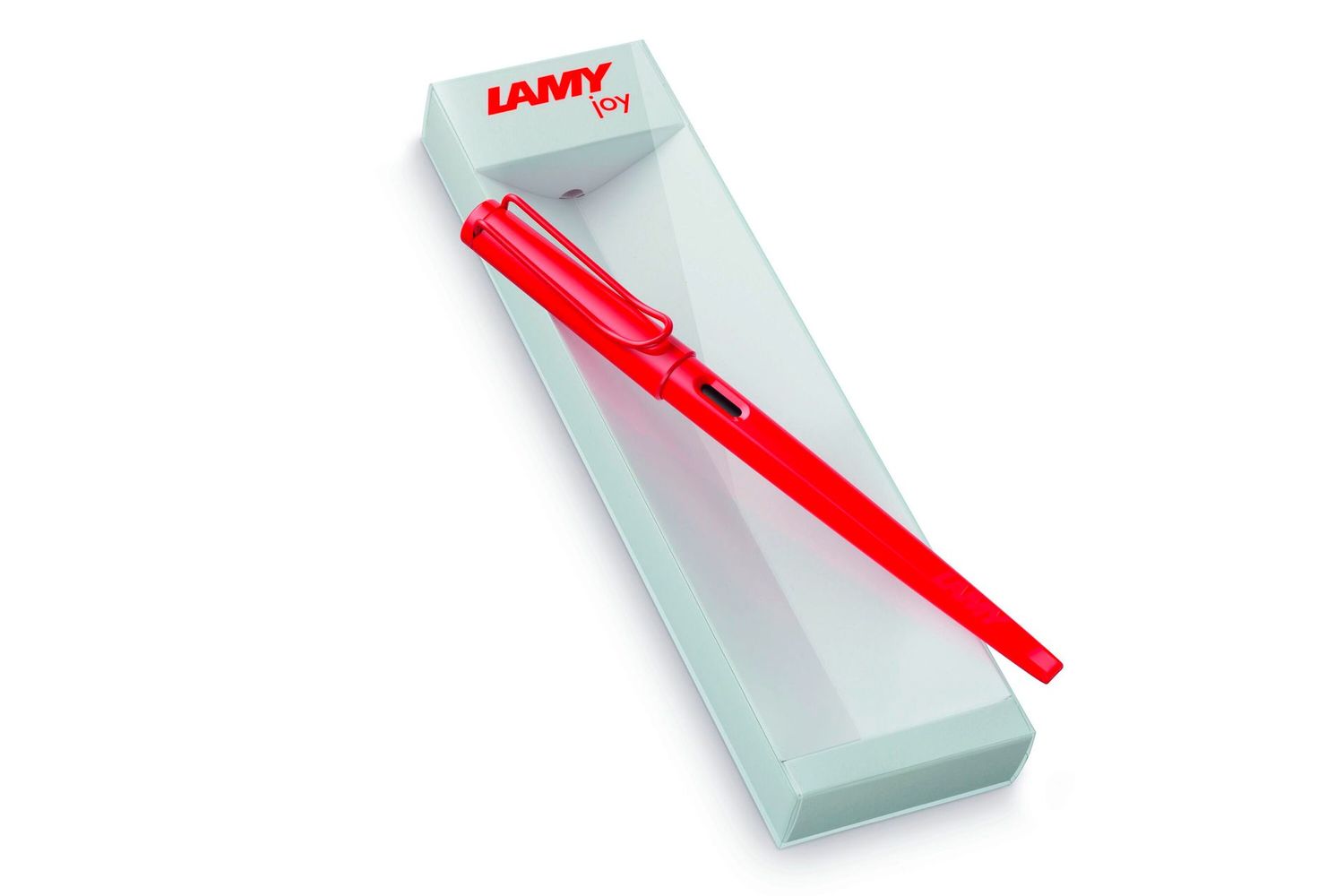 Lamy Joy Italic Fountain Pen - Strawberry Red 1.1mm nib