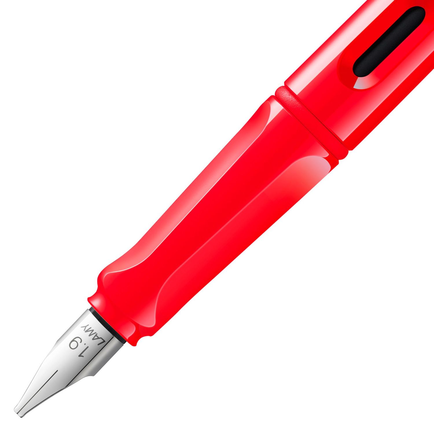 Lamy Joy Italic Fountain Pen - Strawberry Red 1.9mm nib
