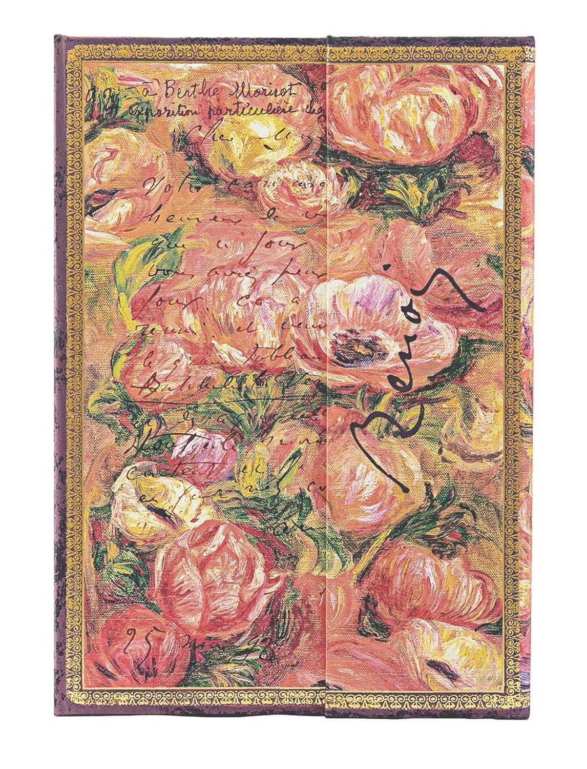 Paperblanks Midi Unlined Notebook - Renoir, Letter to Morisot (1892)