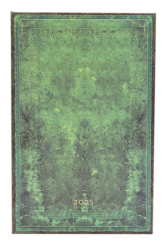 Paperblanks Maxi 2025 Week To View Hard Cover Diary - Pacific Blue Bold