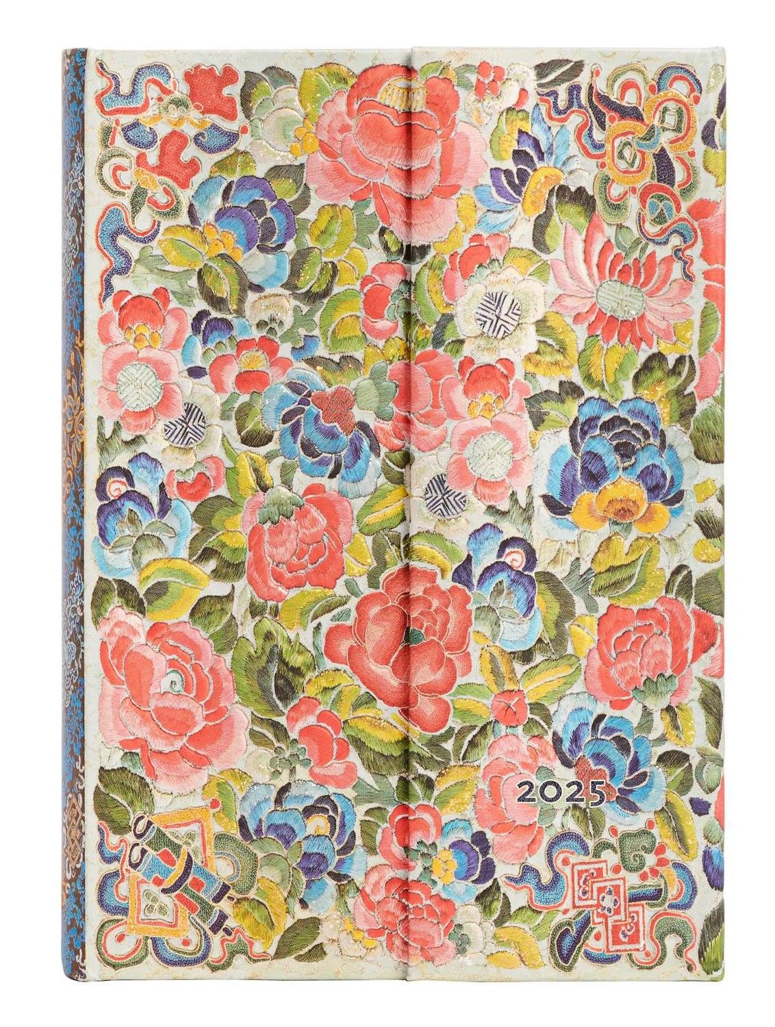 Paperblanks Mini 2025 Day Per Page Hard Cover Diary - Pear Garden