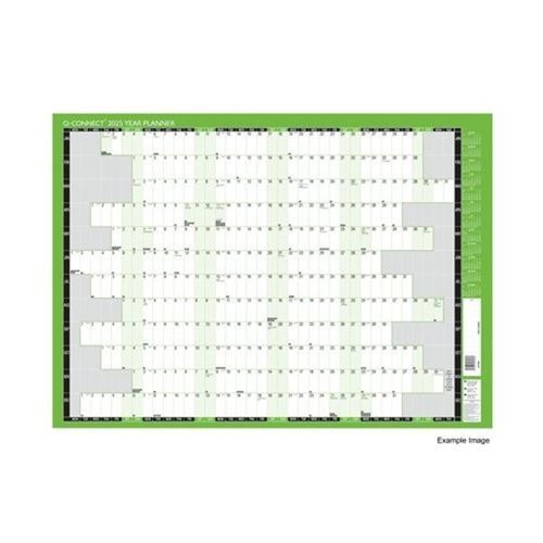 Q-Connect 2025 Year Planner (W855 x H610mm)