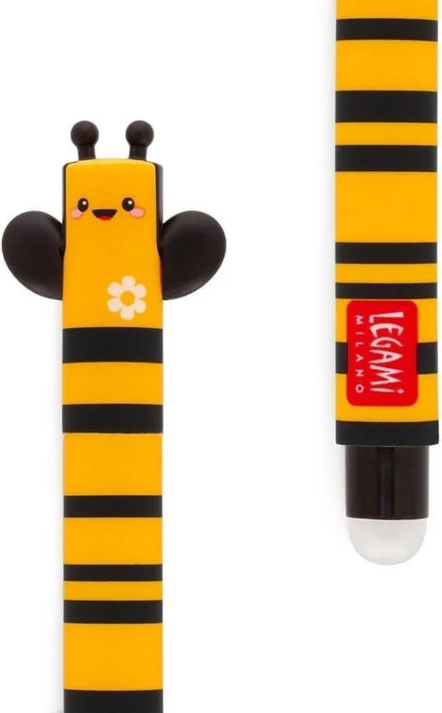 Legami Erasable Bee Pen - Black Ink